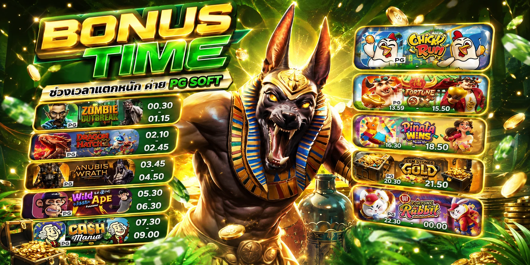 หน้าจอเกมสล็อต PG SLOT เว็บตรงบนแพลตฟอร์ม VON789